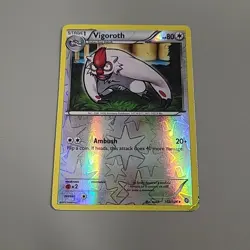 Vigoroth 102/124 Reverse Holo | BW: Dragons Exalted | Pokemon Card HP - Image 1