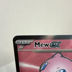 Pokemon Mew EX Ultra Rare Holo 193/165 Sv: Scarlet & Violet 151 Basic HP 180 - Image 2