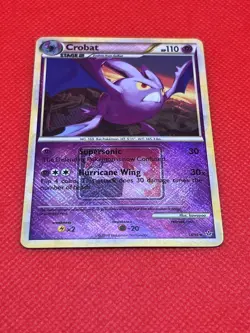 Pokemon Tcg Crobat 14/95 Crosshatch League Promo Undaunted - Image 2