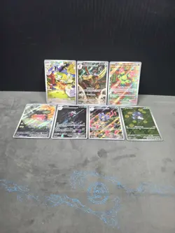 Pokemon TCG Illustration Rare Lot Of (X7) No Dupes English NM - Image 1
