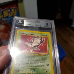 2002 Pokemon Neo Destiny Shining Celebi Holo #106/105 BGS 8 - Image 2