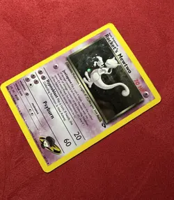 2000 Pokemon Gym Challenge Rocket's Mewtwo 14/132 Holo WITH SWIRL 🌀 MP - Image 3