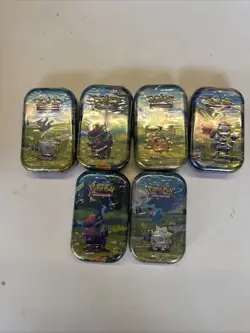 Pokemon TCG Ascended Heroes Mini Tin Display Lot Of 6 Brand New Sealed - Image 1