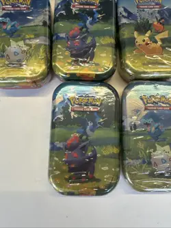 Pokemon TCG Ascended Heroes Mini Tin Display Lot Of 6 Brand New Sealed - Image 2