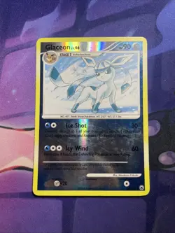 Pokemon Glaceon Majestic Dawn Reverse Holo Rare 20/100 Stage 1 90 HP English - Image 5