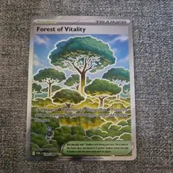Forest of Vitality 109/088 Ultra Rare Trainer Perfect Order Pokemon NM-MT - Image 1