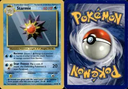 STARMIE 64/102 COMMON BASE SET UNLIMITED POKEMON HP - Image 1