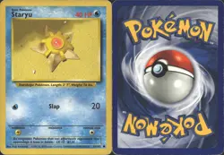 STARYU 65/102 COMMON BASE SET UNLIMITED POKEMON MP - Image 1