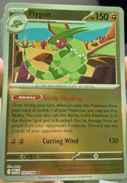 Flygon - 053/094 - Reverse Holo - Pokemon Phantasmal Flames - Image 1