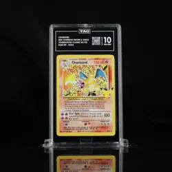 2021 POKEMON CELEBRATIONS CLASSIC COLL #4 CHARIZARD-HOLO TAG 10 - Image 1