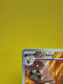 Pokemon Destined Rivals Blaziken IR Illustration Rare 192/182 NM+ - Image 2