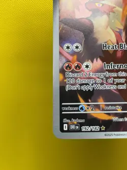 Pokemon Destined Rivals Blaziken IR Illustration Rare 192/182 NM+ - Image 4