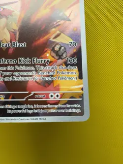 Pokemon Destined Rivals Blaziken IR Illustration Rare 192/182 NM+ - Image 5