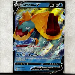 Pokemon TCG Drednaw VMAX Holo Ultra Rare 014/073 - Image 1