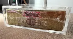 YU-GI-OH! Rise of Destiny 1st Edition Hobby Booster Box factory sealed w/ Case - Image 5
