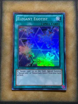 Yugioh Elegant Egotist LCJW-EN098 Super Rare 1st Ed MP - Image 1