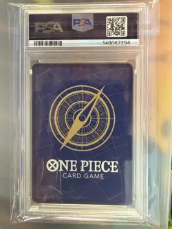 ONE PIECE OP13- 064 CARRYING ON HIS WILL ALTERNATE ART ALT GOL D. ROGER PSA 10 - Image 2