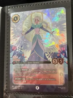 Disney Lorcana Winterspell Elsa 233/204 - Ice Artisan (Enchanted) - Image 1