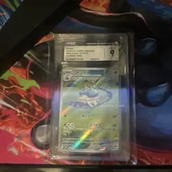 CGC 9 Pokemon Grotle Art Rare Holo Wild Force Japanese Card 072/071 2024 - Image 1
