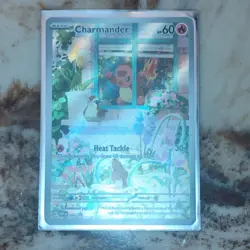 Pokemon TCG Charmander Promo Full Art Card From Obsidian Flames Set Boxp - Image 1