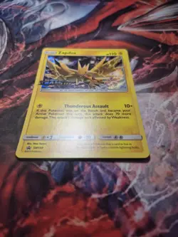 Zapdos - SM159 - Pokemon Sun & Moon Black Star Promo Prerelease Holo Card LP - Image 3