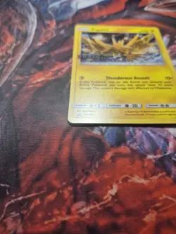 Zapdos - SM159 - Pokemon Sun & Moon Black Star Promo Prerelease Holo Card LP - Image 4