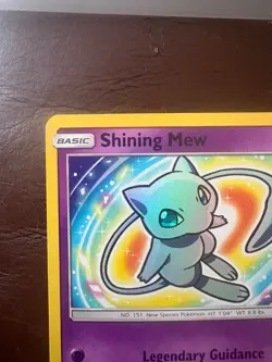 2017 Pokemon SHINING MEW Legends HOLO RARE Sun & Moon SHINY Set Card 40/73 NM - Image 2