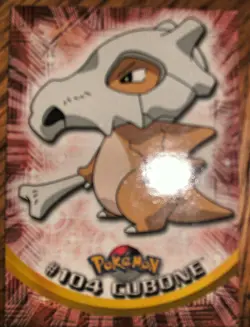 #104 Cubone Topps Pokemon Card VG - Image 1
