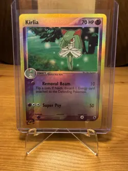Kirlia 34/109 EX Ruby & Sapphire Reverse Holo Uncommon 70 HP Pokemon TCG Card - Image 2