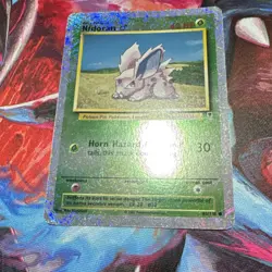 Pokemon Nidoran M 83/110 Legendary Collection Reverse Holo Common Card - Image 4