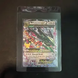 M Rayquaza EX 76/108 Celebrations Classic Collection Holo 220 HP Card - Image 1