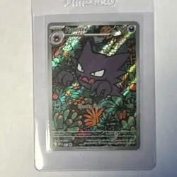 Pokemon Haunter Mega Evolution Promo 027 Illustration Rare Holo Card - Image 3