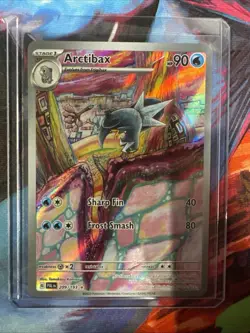 Arctibax 209/193 IR Illustration Rare Paldea Evolved SV02 Pokemon Card NM - Image 1