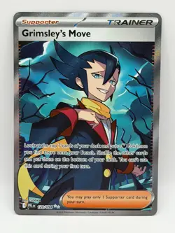 Grimsley's Move 120/094 ME02: Phantasmal Flames Ultra Rare Pokemon Card - Image 1