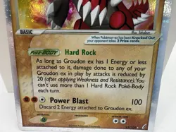 Pokemon Groudon TCG Holo Card Crystal Guardians 93/100 EX Rare - Image 5