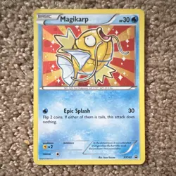 Pokemon Magikarp XY143 Promo Holo Basic Epic Splash 2016 XY 30 HP Card - Image 1
