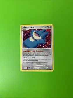 Munchlax 69/111 Rising Rivals Non Holo Pokemon Card LP/MP - Image 1