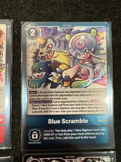 Digimon TCG Special Limited Set Card Yellow Scramble Purple Black Blue Red Green - Image 3