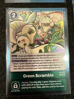 Digimon TCG Special Limited Set Card Yellow Scramble Purple Black Blue Red Green - Image 5