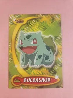 2004 TOPPS 11 Bulbasuar Pokemon Advanced Challenge TCG Card - Image 1