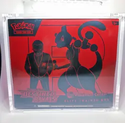 Magnetic Acrylic Display Case for Pokemon ETB Elite Trainer Box - Image 1