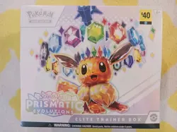 POKEMON Scarlet & Violet Prismatic Evolutions Elite Trainer Box, Sealed NEW - Image 1