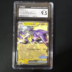 Toxtricity EX SVP 215 Illustration Contest 2024 Promo Pokemon CGC Graded 9.5 - Image 2