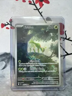 Virizion 095/086 Pokemon TCG: S&V: White Flare - Illustration Rare - Holo NM - Image 1