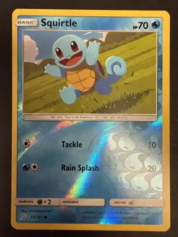 Squirtle (23) Pokemon •reverse Common • 23 Team Up - Image 1
