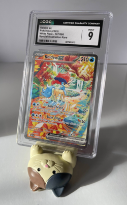 Pokemon TCG - Keldeo EX 167/086 SV: White Flare SIR - CGC Grade 9 Mint - English - Image 1