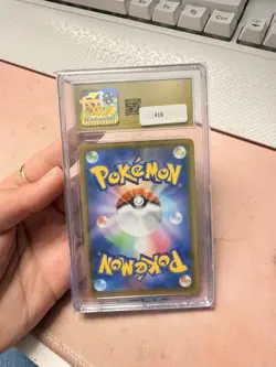 Surfing Pikachu V CGC 10 Holo Pokemon Card 25th Anniversary Japanese 021/028 - Image 2