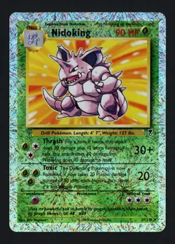 Nidoking 31/110 Legendary Collection Reverse Holofoil Rare Pokemon TCG - Image 1