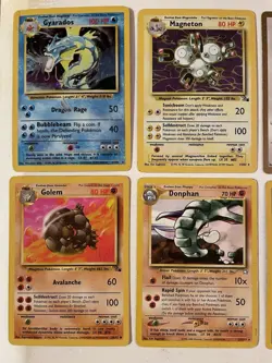 Vintage Pokemon Card Lot Of 10, Rares, Holos, Various Sets 1999 WOTC Base Set - Image 2