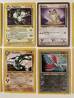 Vintage Pokemon Card Lot Of 10, Rares, Holos, Various Sets 1999 WOTC Base Set - Image 3
